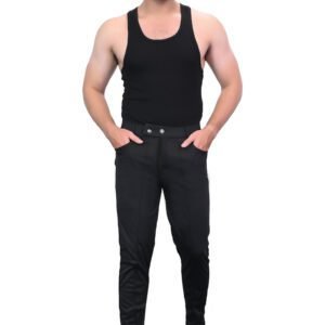 Men’s Chain Button Polyester Lower